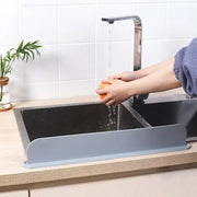 Reusable Silicone Sink Splash Guard 14 Inch – Splashproof Water Barrier with Suction Cups | Kitchen & Bathroom Counter Protector